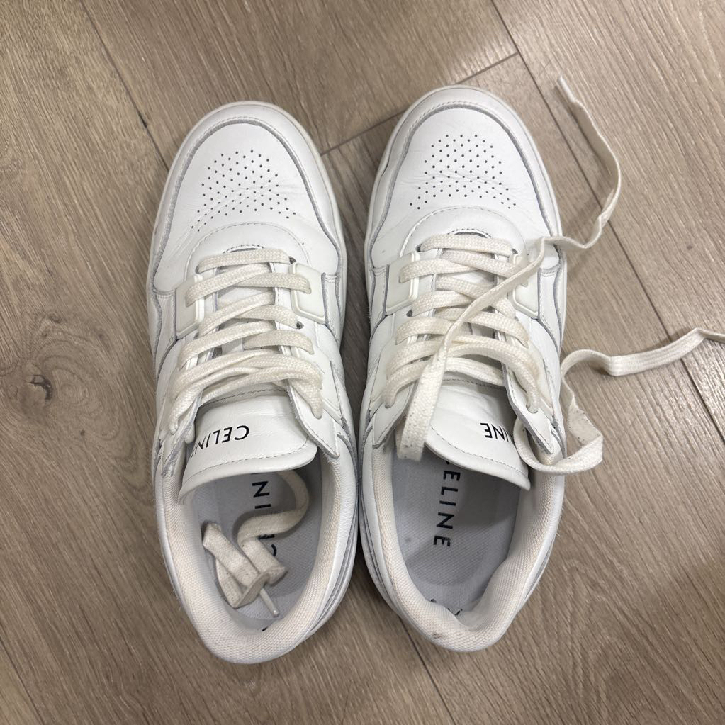 White Leather Sneaker