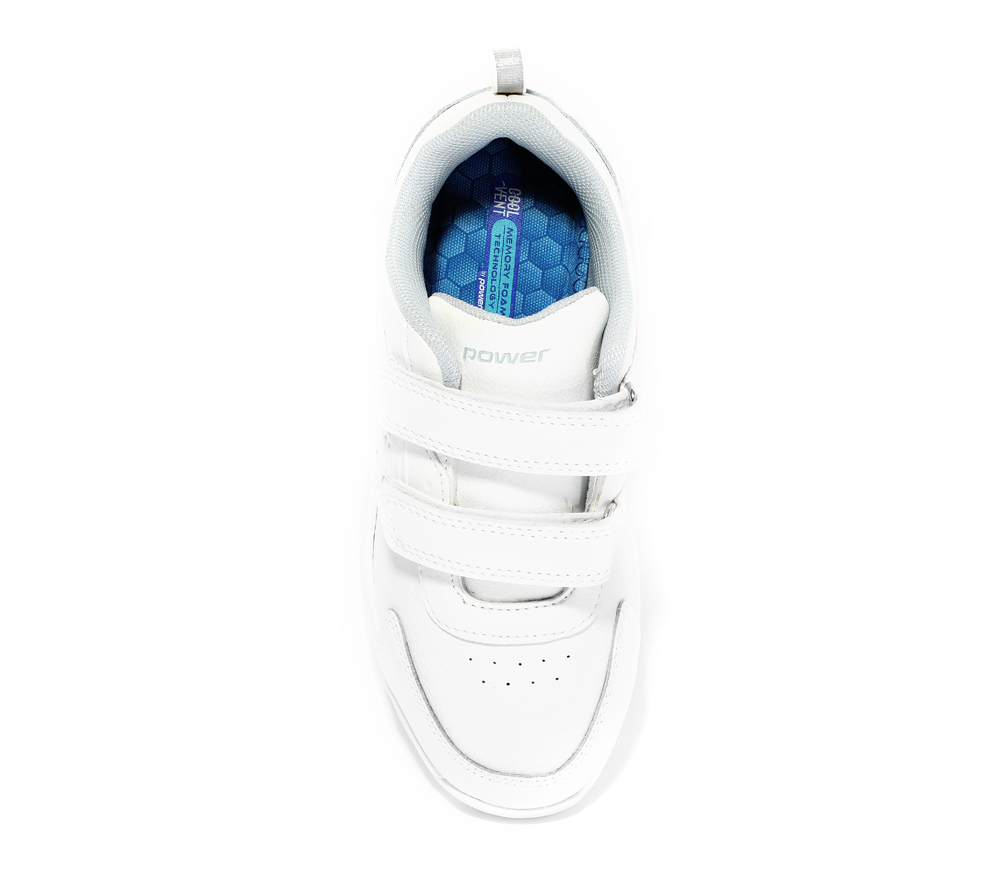 Ripley - POWER ZAPATILLAS ESCOLAR PARA UNISEX CARVE 3841927 BLANCO