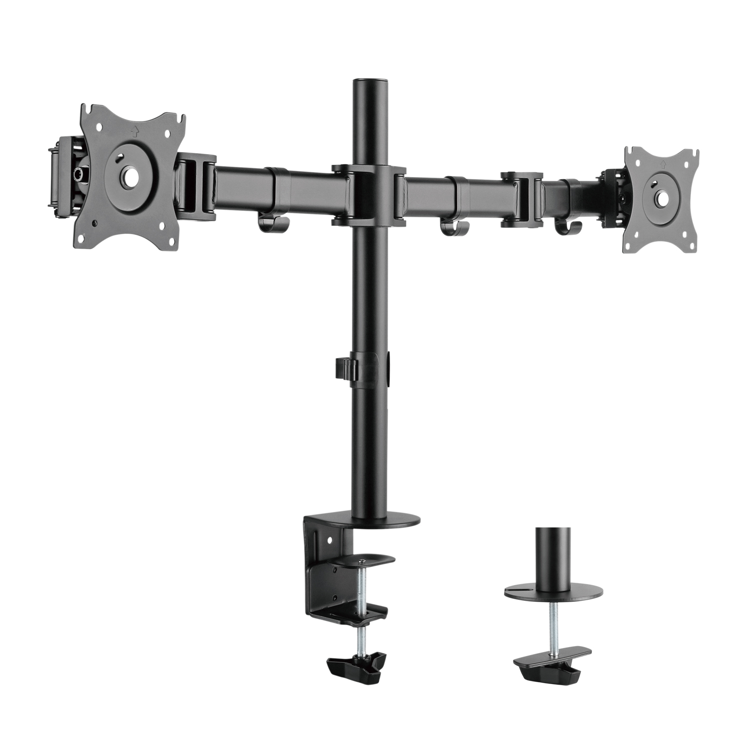 Ripley SOPORTE 2 MONITORES TV 13¿ A 27” 360° 16KG