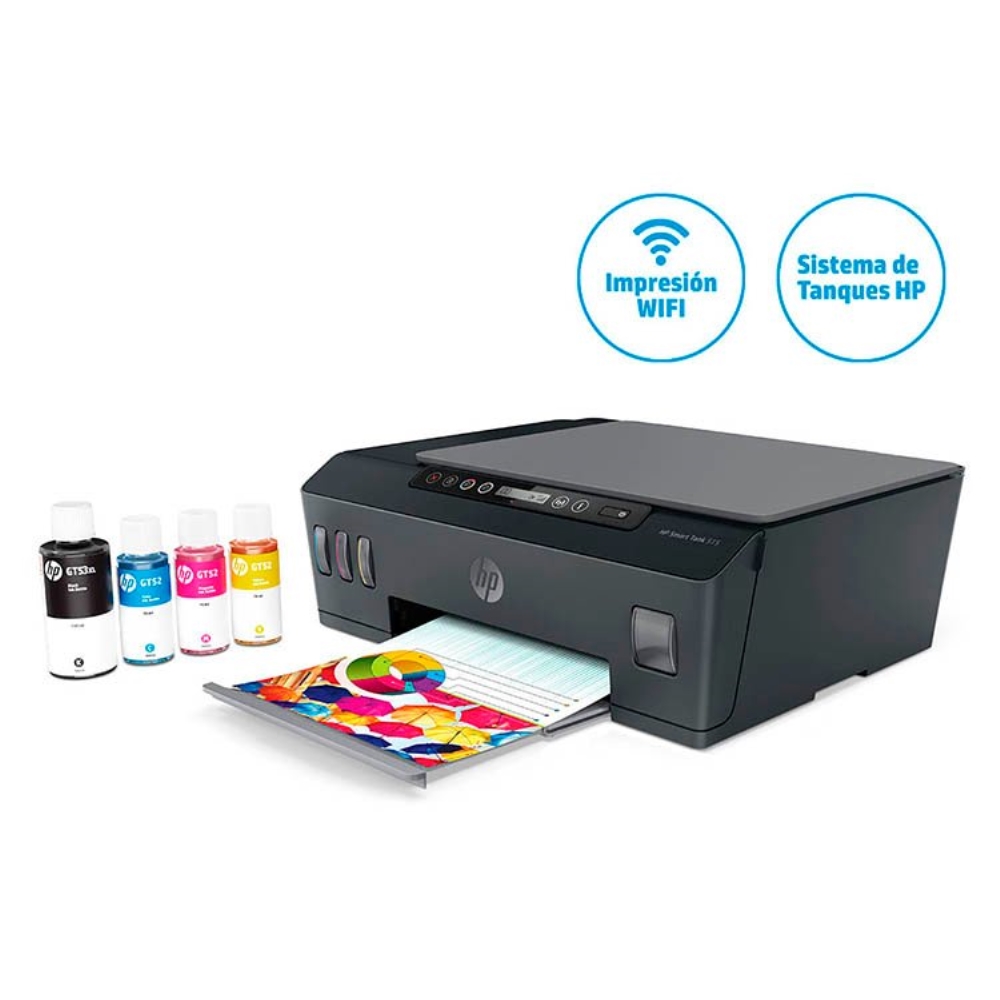 Ripley - IMPRESORA MULTIFUNCIONAL HP SMART TANK 515, WIFI, USB