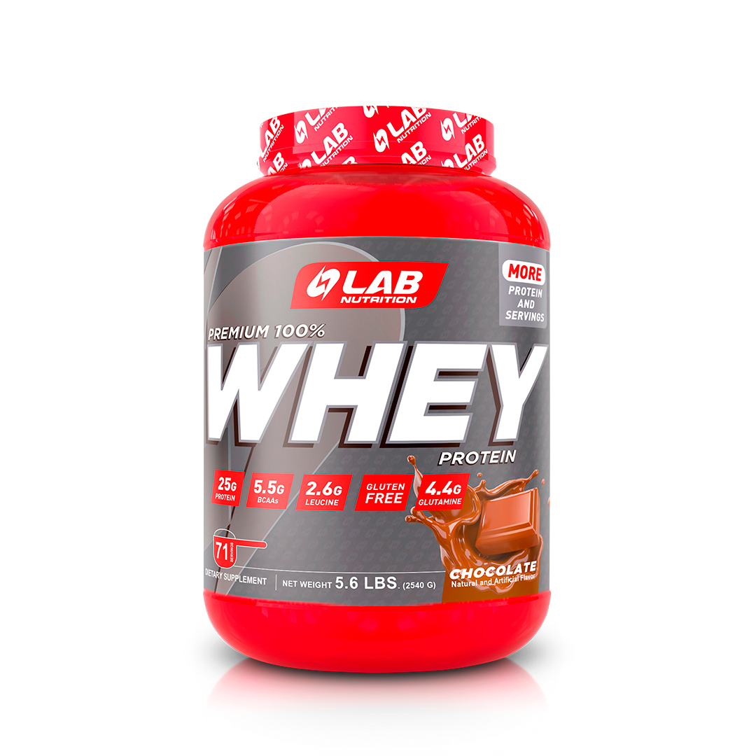 Ripley LAB NUTRITION USA ® PREMIUM 100 WHEY PROTEIN 5.6 LIBRAS