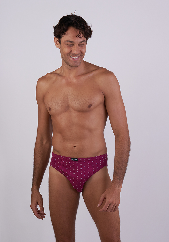 Ripley - KAYSER SLIP ALGODÓN ESTAMPADO 91.403