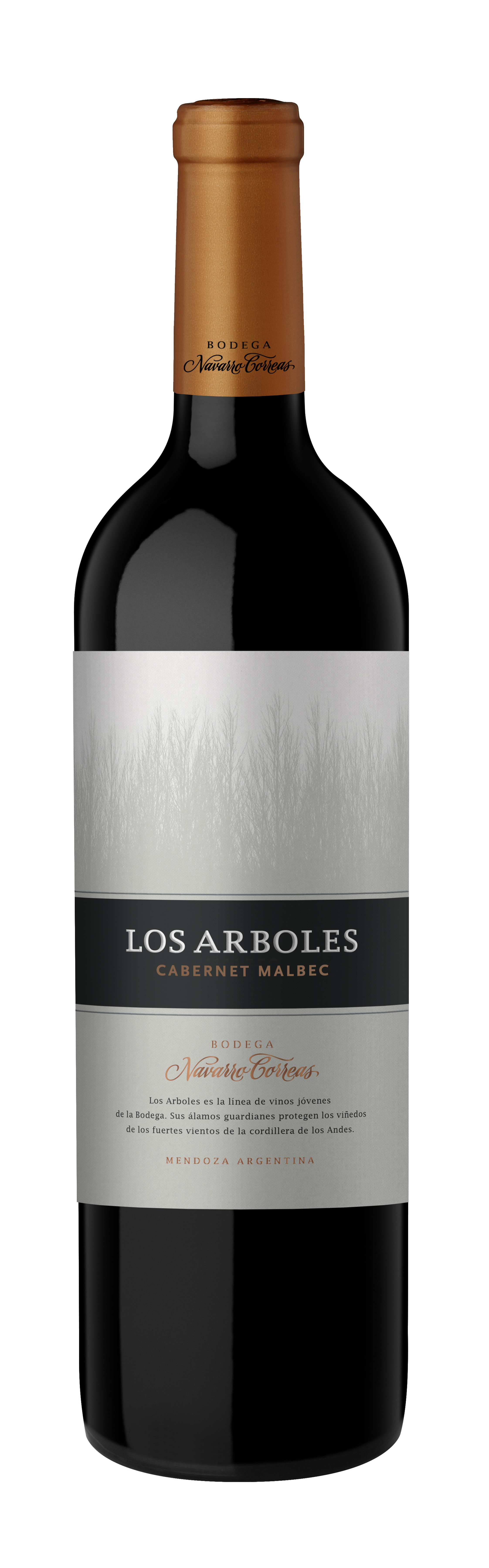 Ripley NAVARRO CORREA VINO LOS ARBOLES MALBEC BOTELLA 750 ML