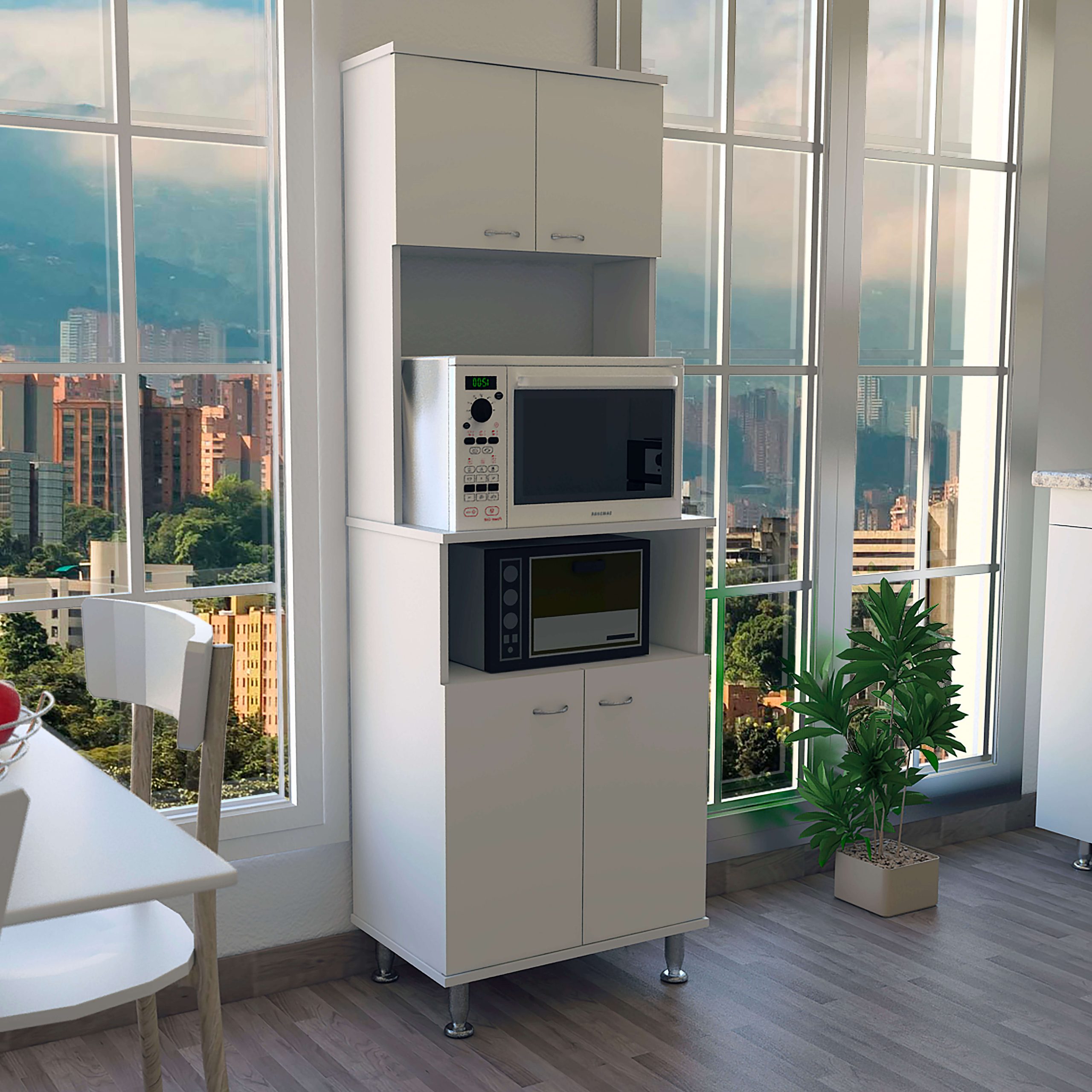 Ripley - MUEBLE DE COCINA KITCHEN 54 - BLANCO