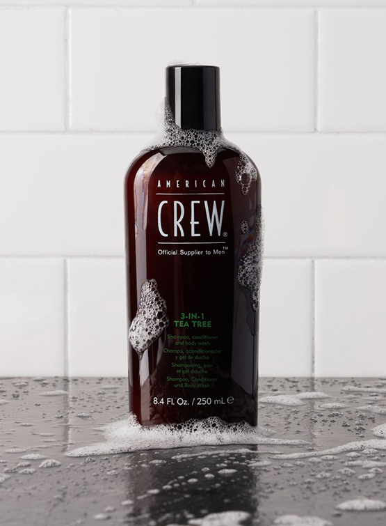 Ripley AMERICAN CREW 3 IN 1 TEA TREE X 450 ML SHAMPOO, CONDITIONER