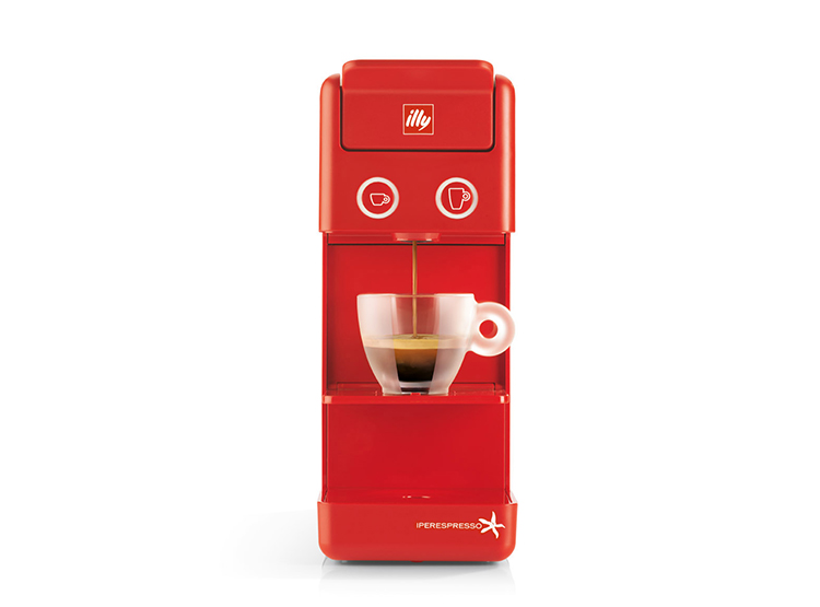 Ripley - CAFETERA ILLY Y3.3 ROJO