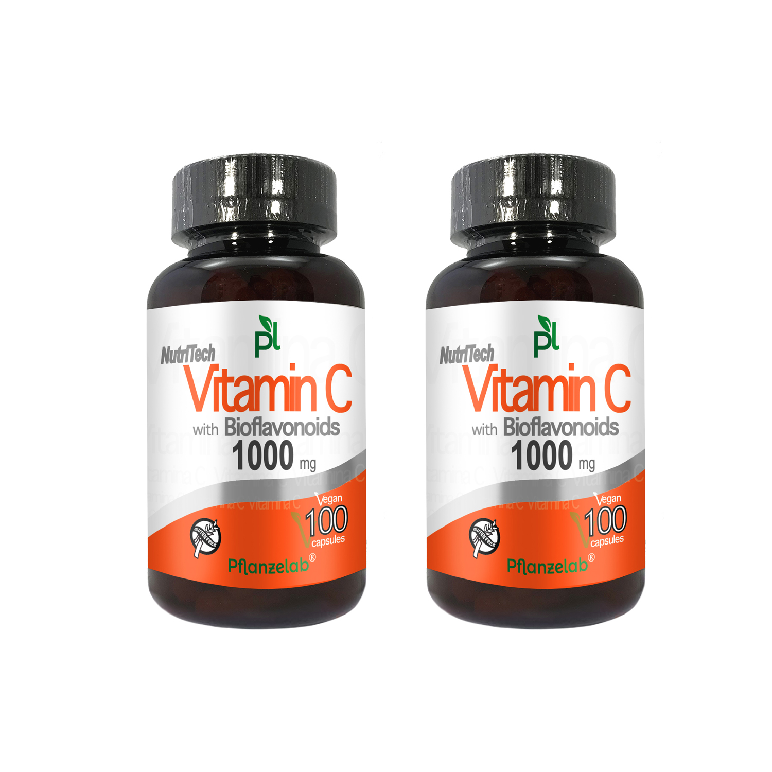 Ripley VITAMINA C PFLANZELAB PACK 2 UNIDADES CON BIOFLAVONOIDES 100