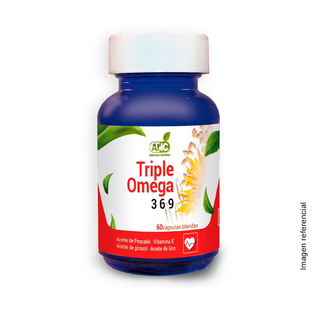 Ripley ANC TRIPLE OMEGA 3 6 9 X 60 CAPS