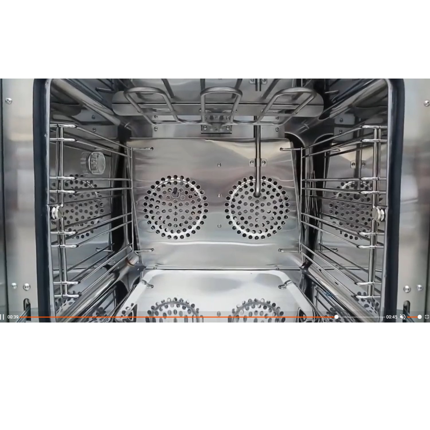 Horno convector eléctrico 4 bandejas