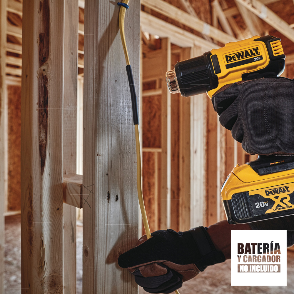 Ripley - DEWALT PISTOLA CALOR DECAPADOR 20V BARETOOL (SIN BATERIA/SIN  CARGADOR) DCE530B