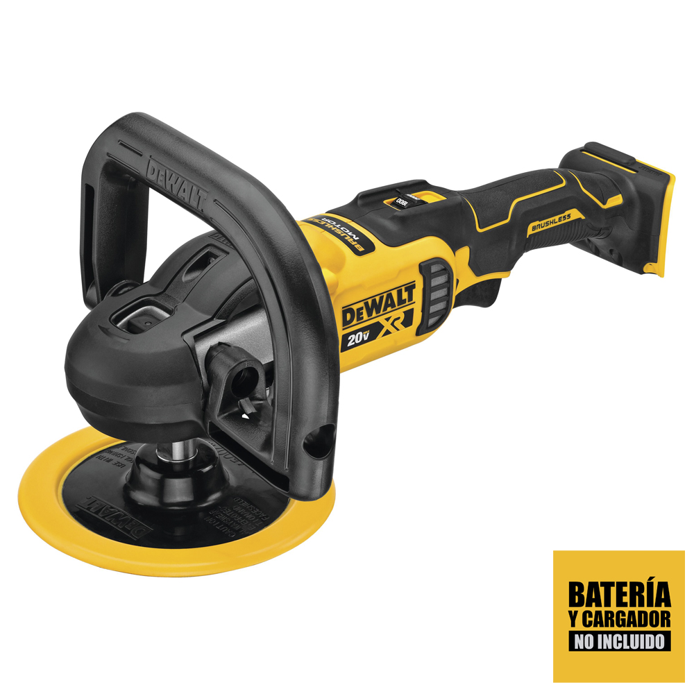 Ripley - DEWALT PULIDORA ORBITAL 7' 20V XR (BARETOOL SIN BATERIA/SIN  CARGADOR)DCM849B