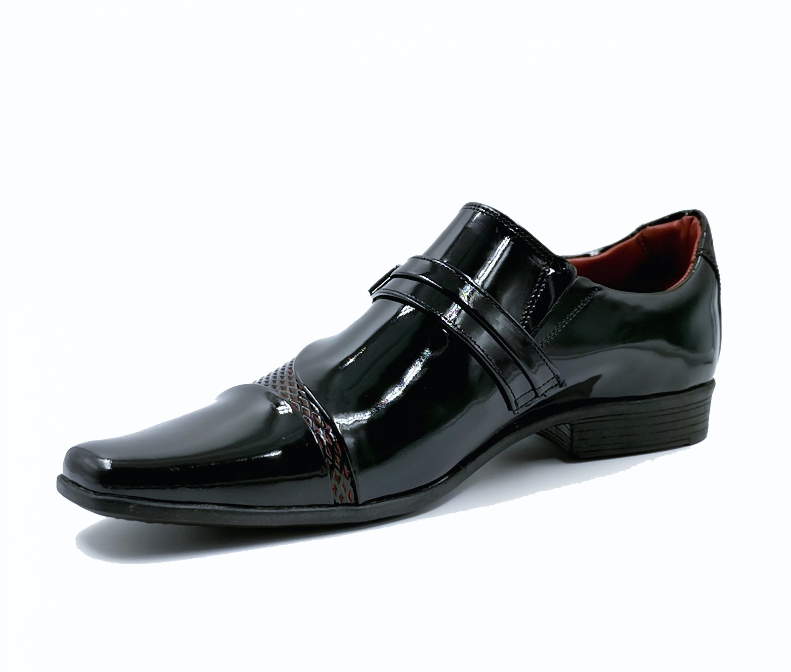 Ripley - ZAPATO LEVURETT CHAROL NEGRO VERMELHO