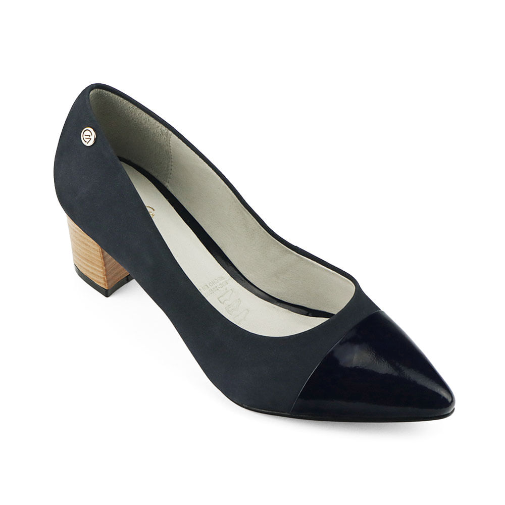 calimod femme zapato de vestir para dama 5vet001 color azul