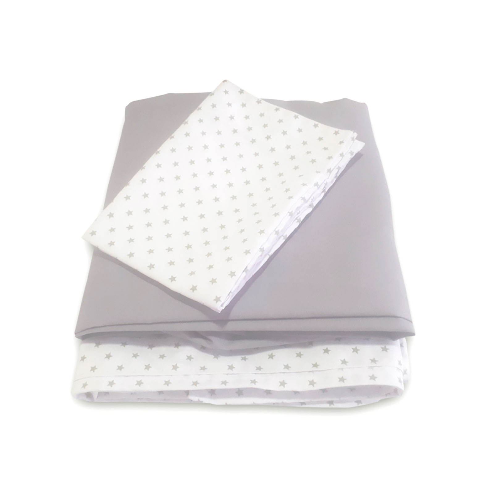 Ripley - JUEGO DE SÁBANAS PARA CUNA DE 3 PIEZAS CON DISEÑO SWEETIE PLOMO  PLATA POPELINA