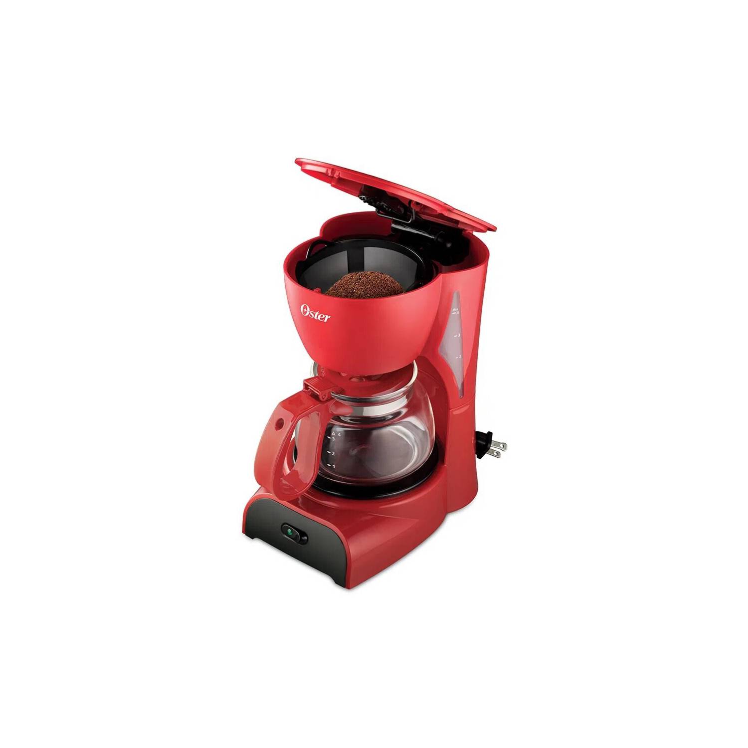 Ripley - CAFETERA OSTER -BVSTDCDR5R DE 4 TAZAS - ROJO