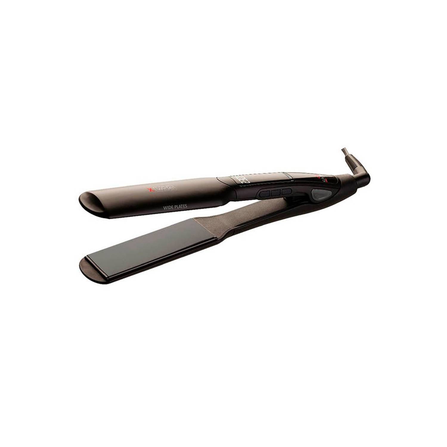 Ripley - GAMA ALISADOR DE CABELLO DIGITAL PATINES X-WIDE PLATES NEGRO