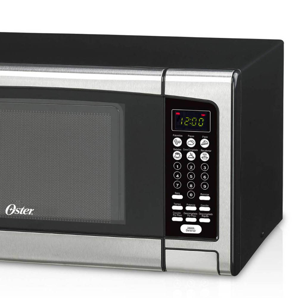 OSTER MICROONDAS 07 DIGITAL PLATEADO