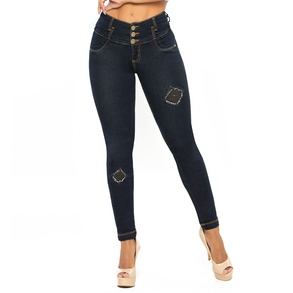 Ripley - JEANS COLOMBIANO LEVANTA COLA 12963 CHEVIOTTO