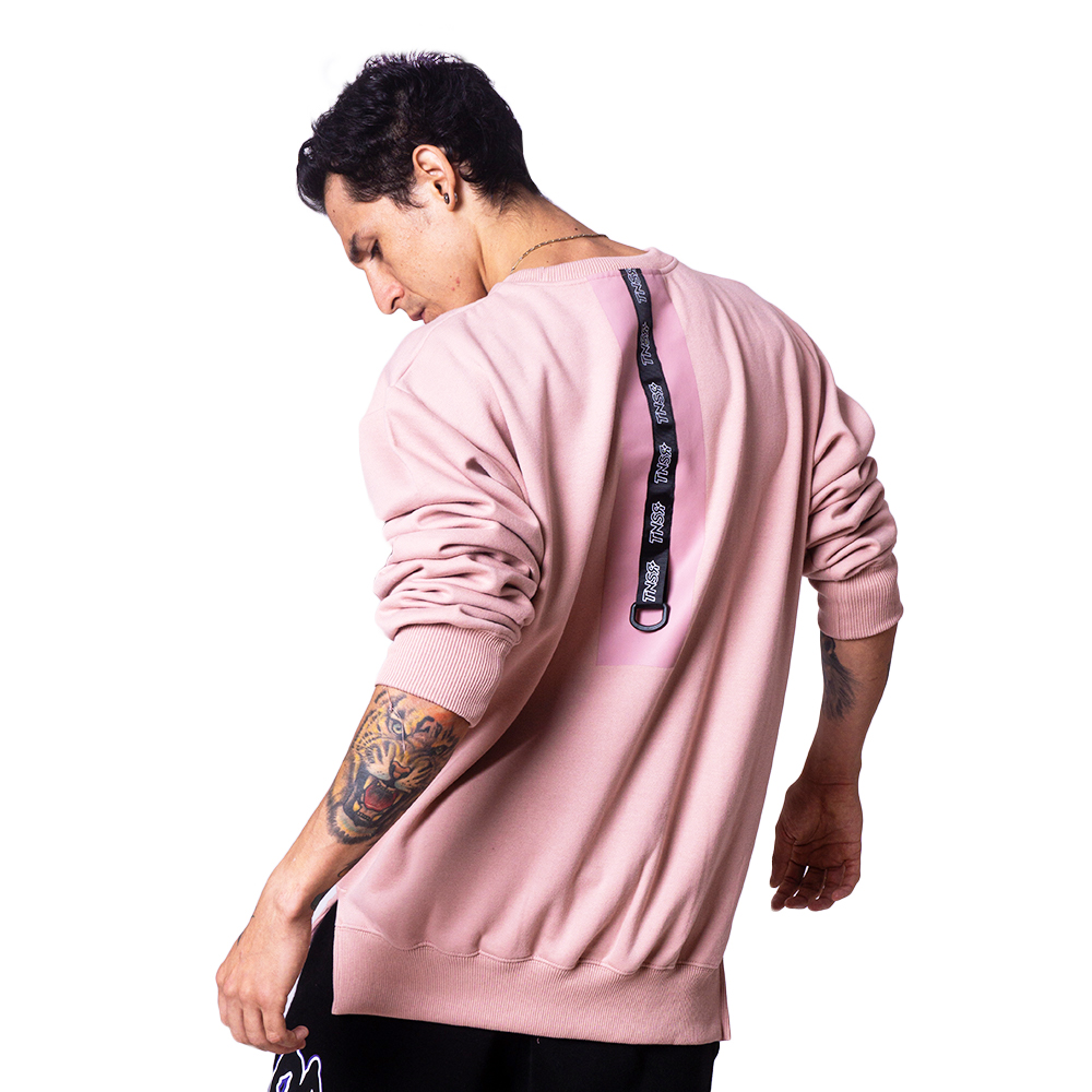 Ripley - POLERA HOMBRE TNSR MONÓLOGO ROSA PASTEL
