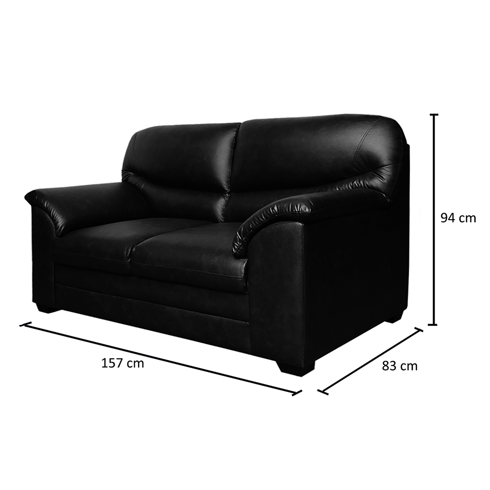 Ripley JUEGO DE SALA CASABELLA LAURETT 32 NEGRO