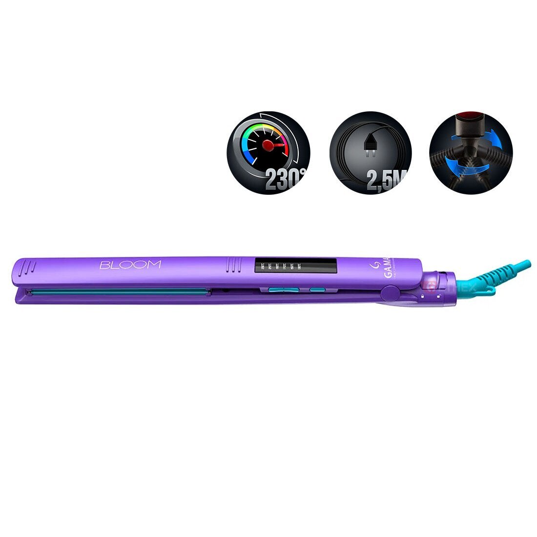 Ripley - GAMA ALISADOR ELEGANCE LED BLOOM TURMALINA MORADO