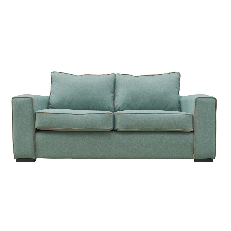 Ripley SOFA GABRO CHENILLE TIPO LINO VERDE 3 CUERPOS