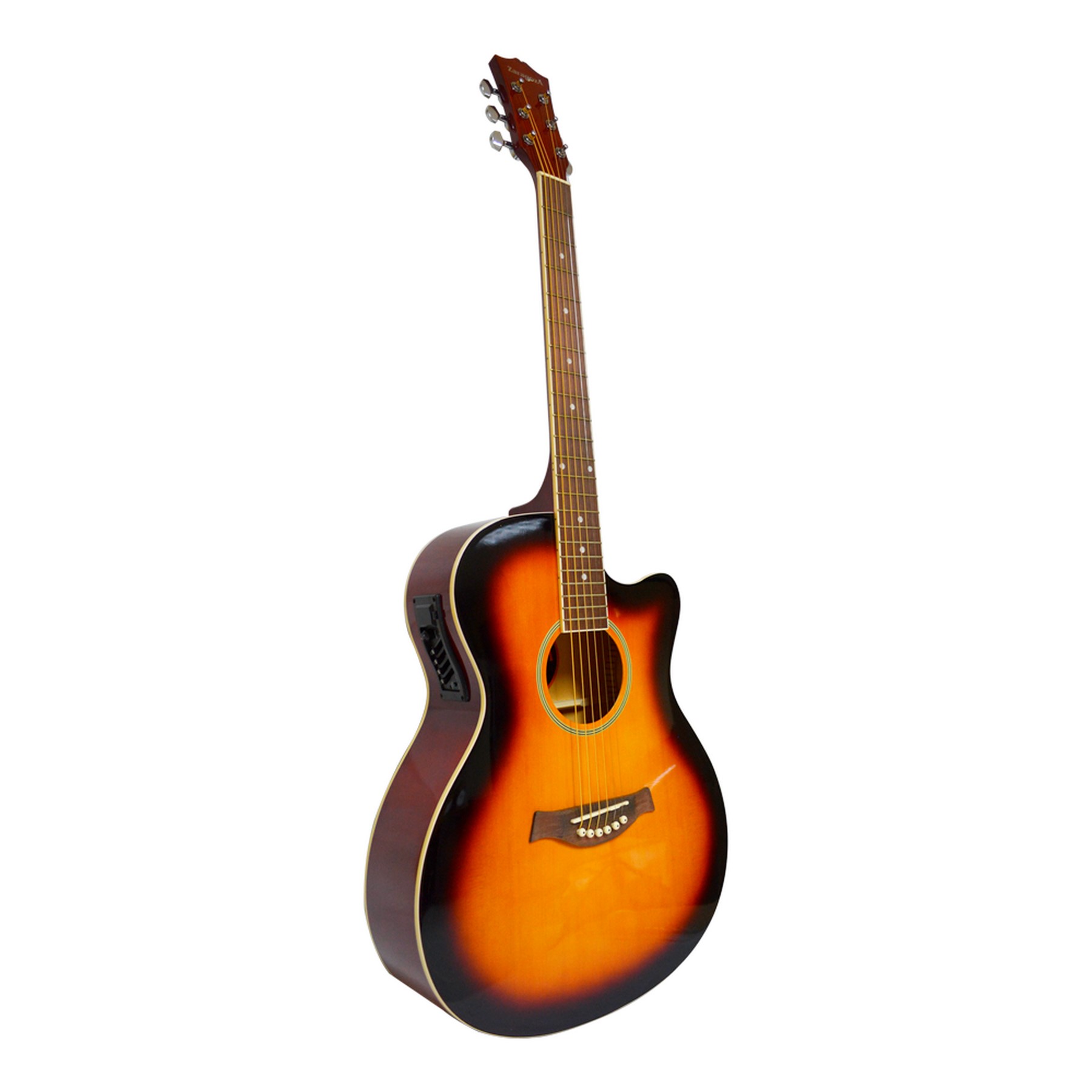 Ripley - GUITARRA ELECTROACUSTICA SUNBURST ZARAGOZA
