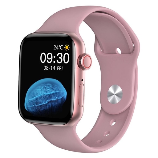 Ripley - RELOJ INTELIGENTE HW22 PRO ROSADO