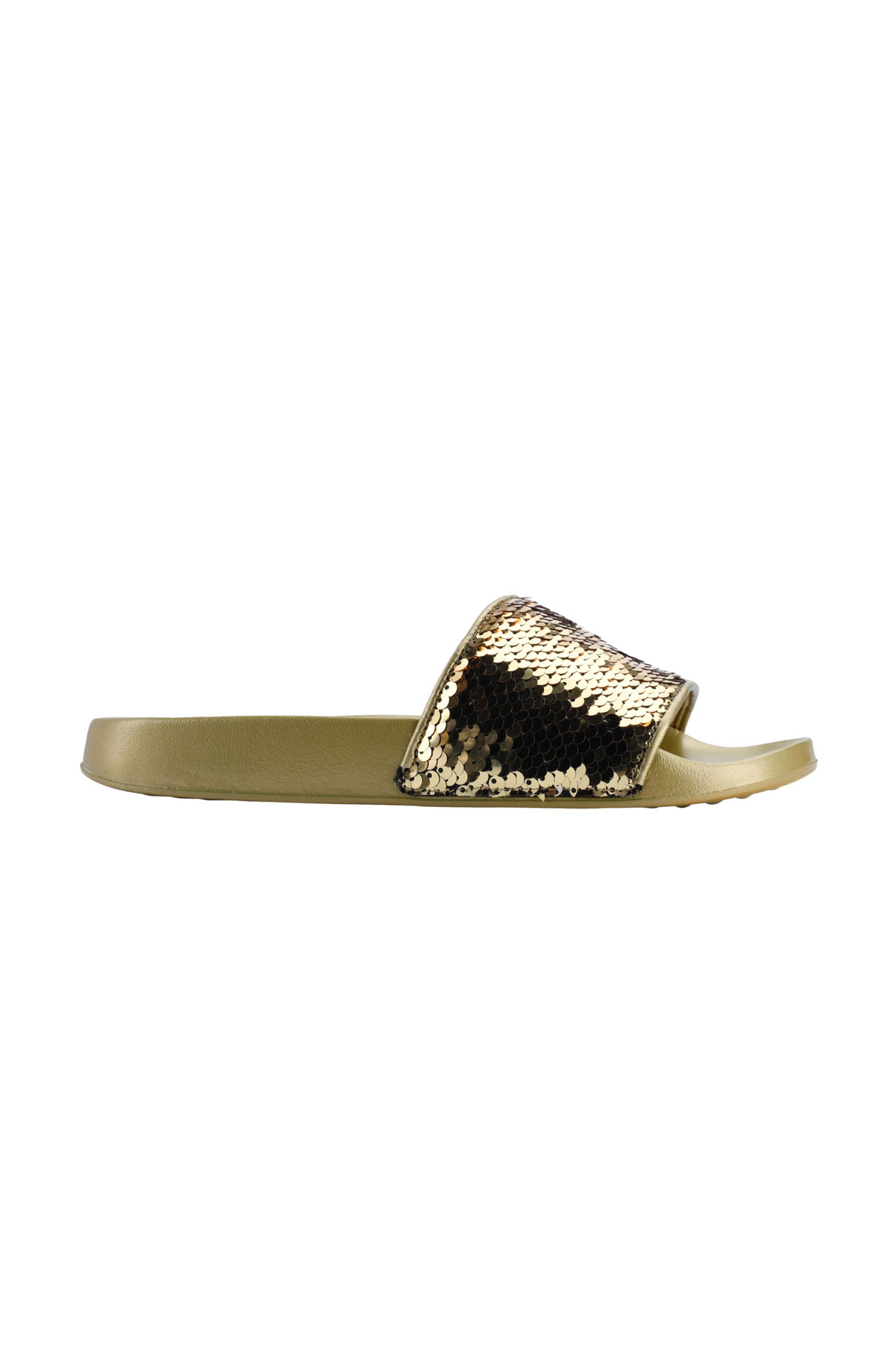 Ripley - SANDALIAS FOOTWEAR GWSAVAN10 GOL01 DORADO GUESS