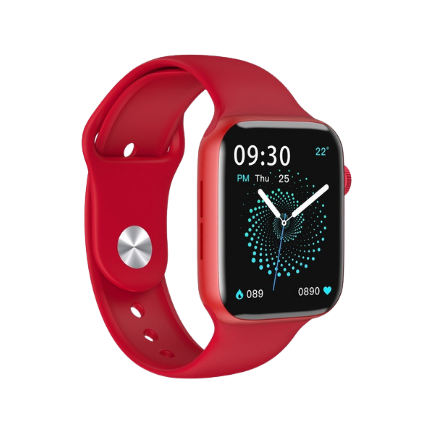 Ripley - RELOJ INTELIGENTE SMART WATCH DEPORTIVO PULSERA DEPORTES ROJO