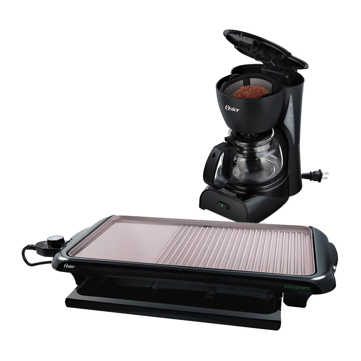 Combo Oster Cafetera Bvstdcdr5b-053+hervidor Bvstkt3101- Negro | Linio Perú  - OS049HL0JLWPILPE