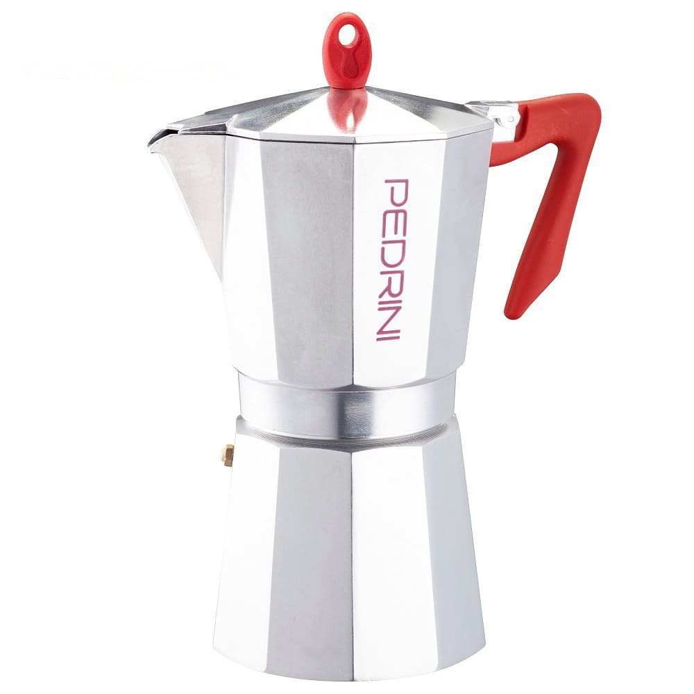Ripley - CAFETERA MOKA ITALIANA MANGO ROJO 12TZ