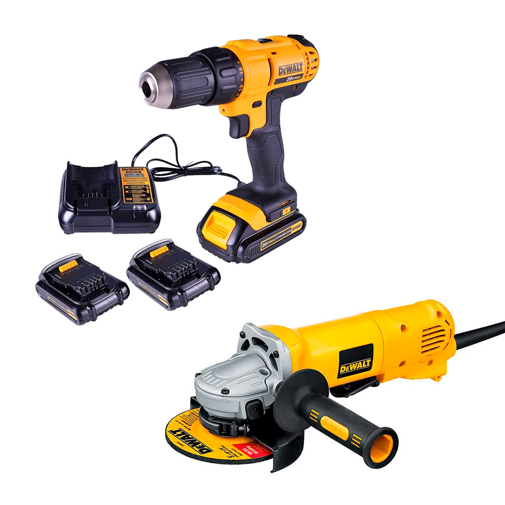 Ripley - DEWALT TALADRO ATORNILLADOR INALÁMBRICO 20V MAX DCD771C2-B2 (INC.  CARGADOR + 2 B_DCD771C2-K20