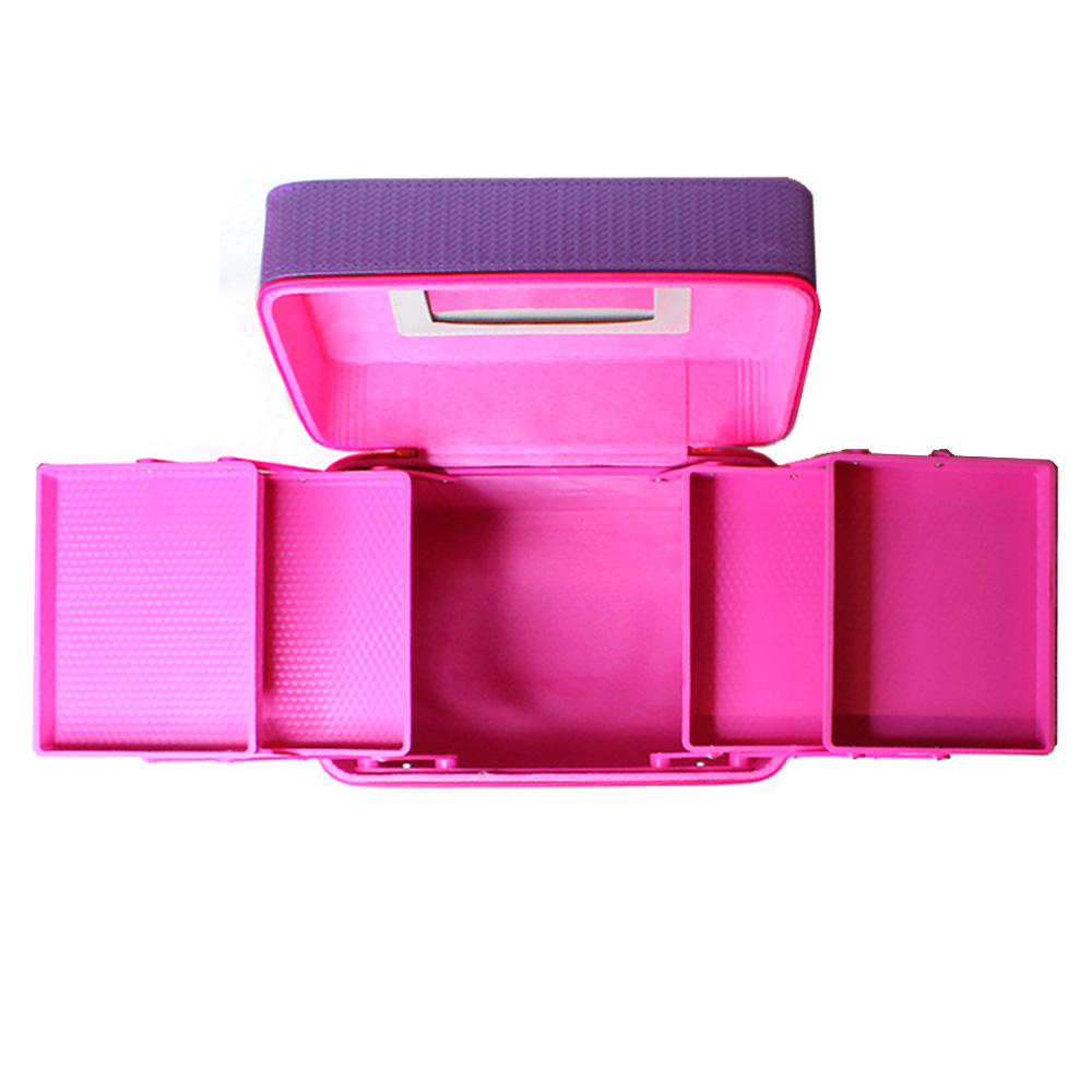 Ripley - MALETA MAQUILLAJE MANO GRANDE CON BANDEJAS COSMETIQUERO