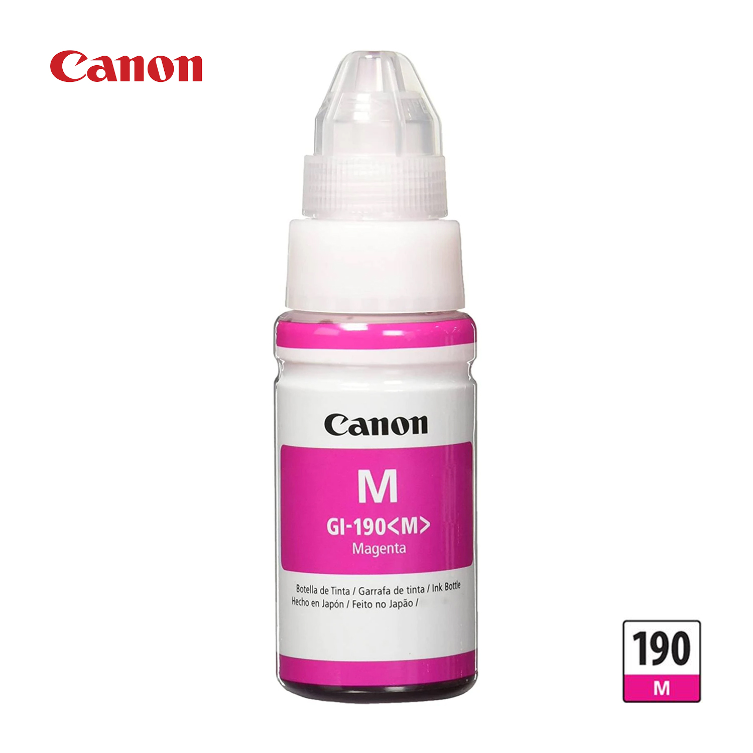 Ripley - CANON BOTELLA DE TINTA 190 M PIXMA 70ML MAGENTA