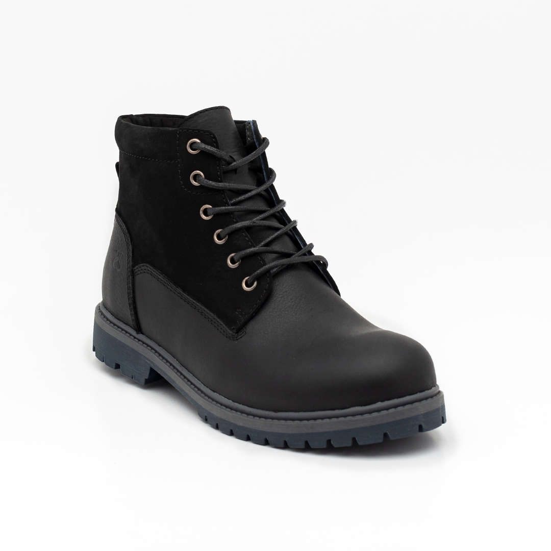 Ripley - BOTIN HOMBRE CARUSSO T1010 NEGRO CUERO