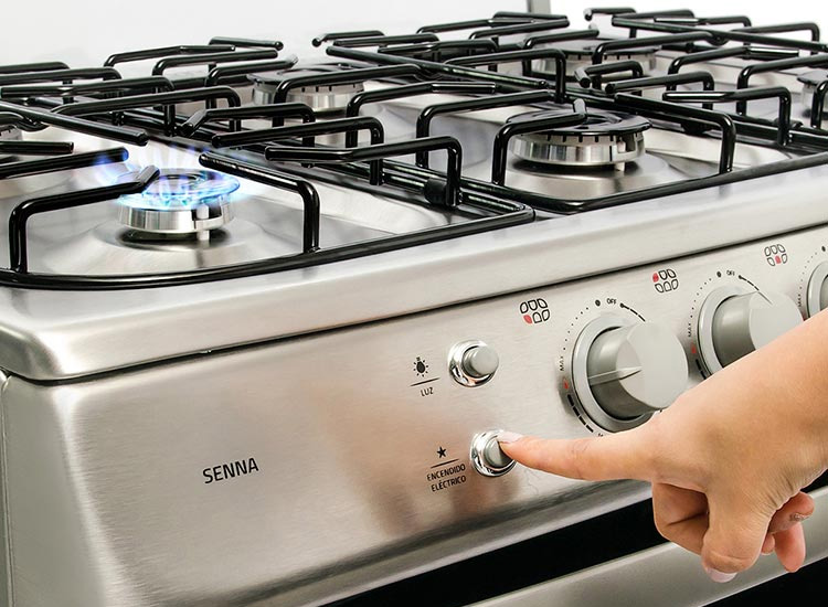Indurama - Cocina A Gas / 6 Hornillas / 32\