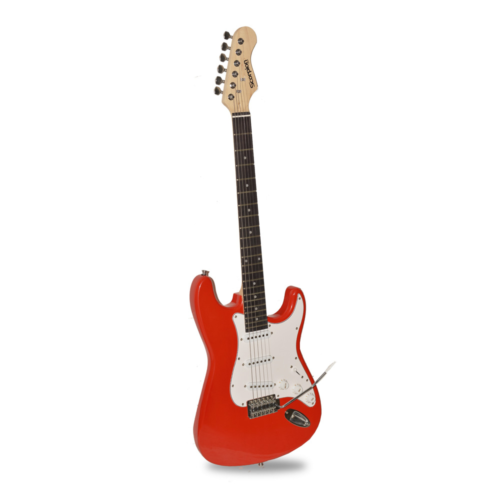 Ripley - PACK DE GUITARRA ELECTRICA ROJA - SCORPION
