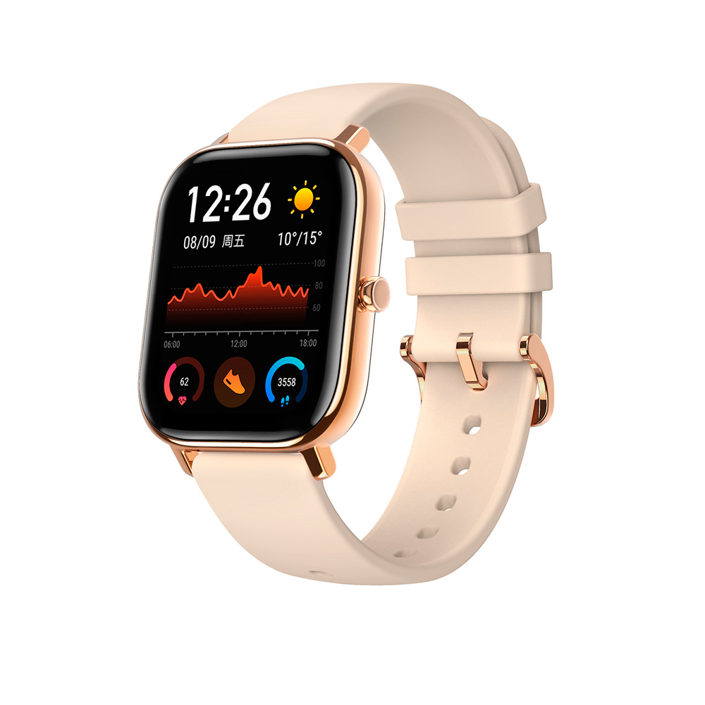 Ripley - SMARTWATCH XIAOMI AMAZFIT GTS DORADO