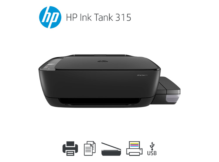 Ripley - IMPRESORA MULTIFUNCIONAL HP INK TANK 315 - NEGRO