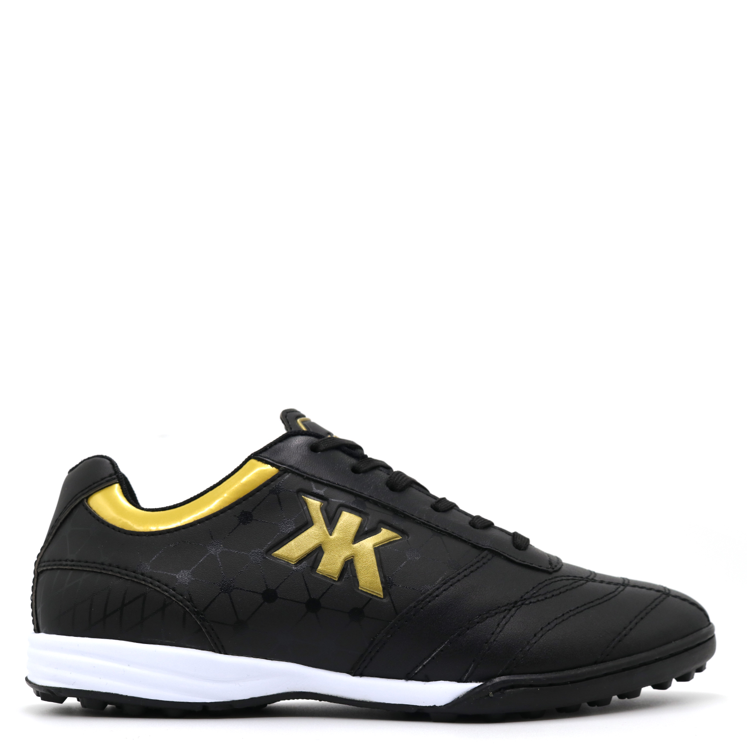 Ripley - ZAPATILLAS DEPORTIVAS HOMBRE NEGRO DORADO