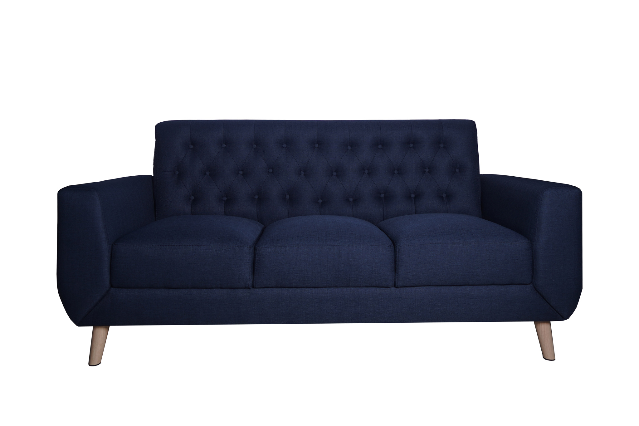 Ripley SOFA LINEA UNO MUEBLES 3 CUERPOS KIA BOTON