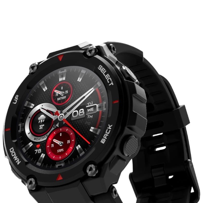 Xiaomi A1919 Amazfit T-REX Smartwatch Rock Black - izydealz