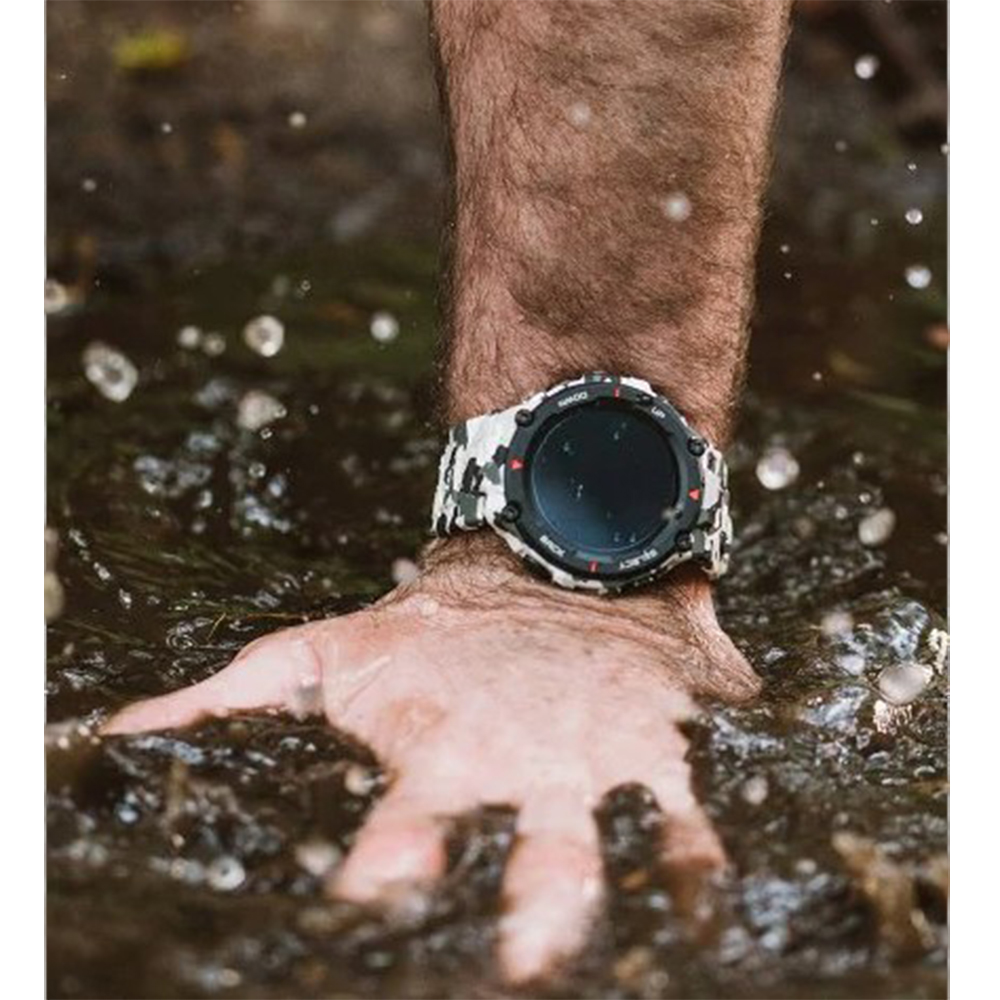 Ripley - XIAOMI AMAZFIT T-REX SMARTWATCH - CAMO GREEN
