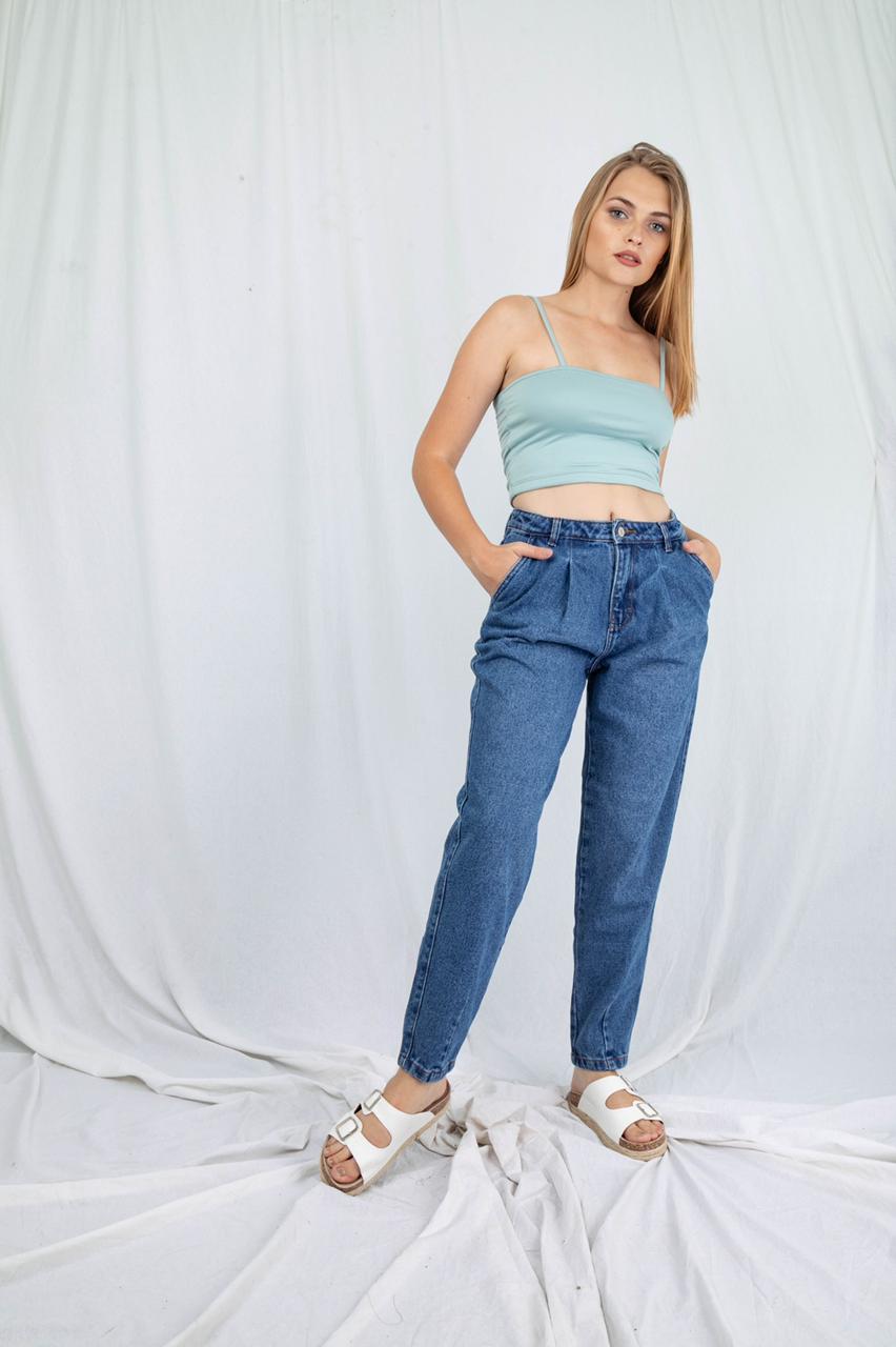 Ripley - DENIM JEAN MUJER D'SHENK SLOUCHY JEANS AZUL VINTAGE