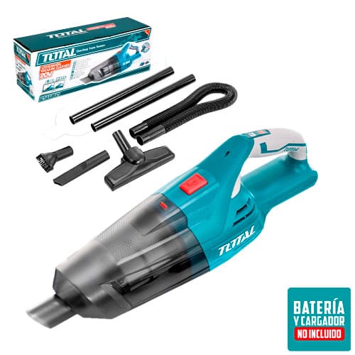 Ripley - TOTAL ASPIRADORA LI-ION 20V 0.7L \u003e7.0KPA + ACCESORIOS NO INCLUYE  BATERIA NI CARGADOR TVLI2001