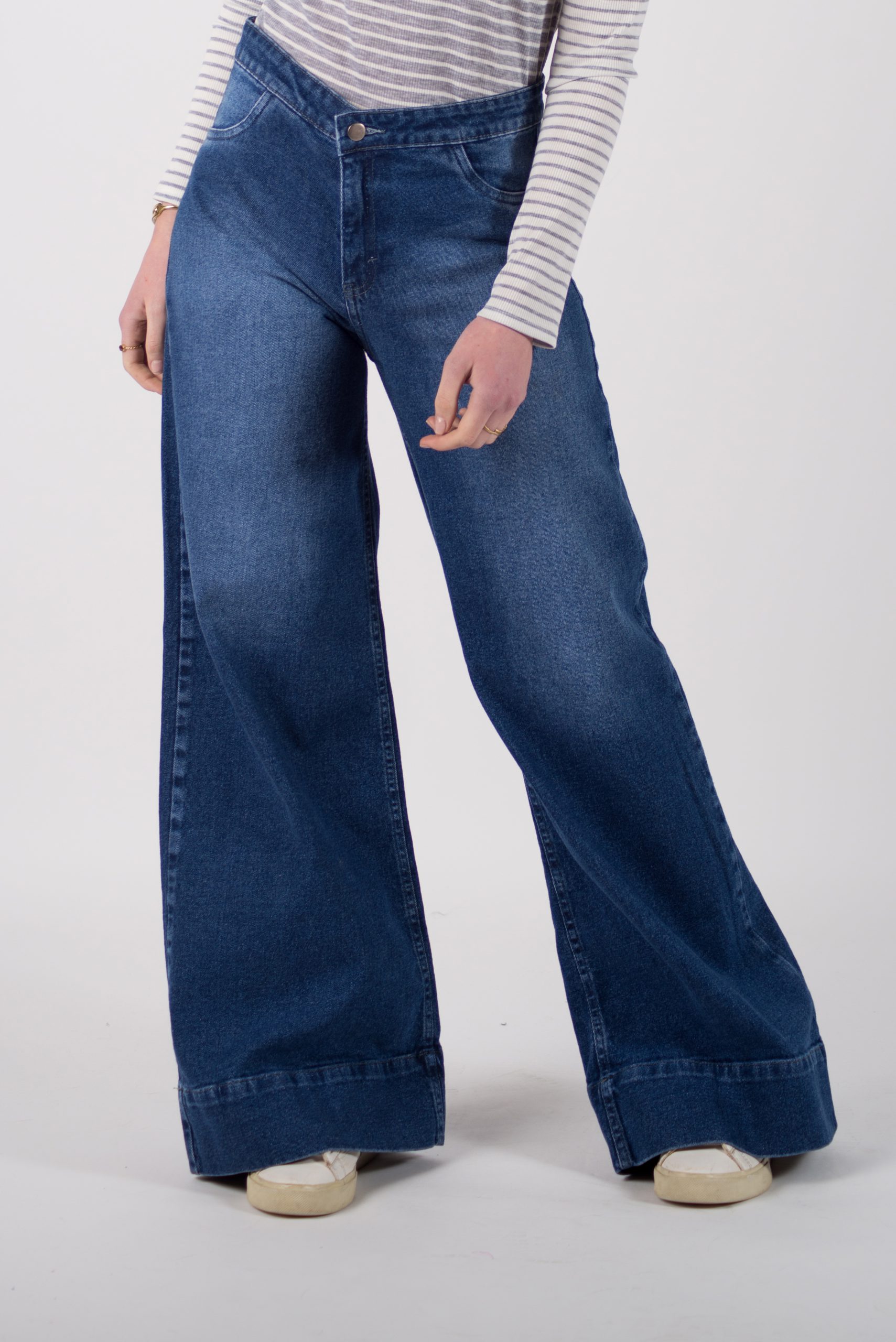 Jean Mujer Clásico Azul