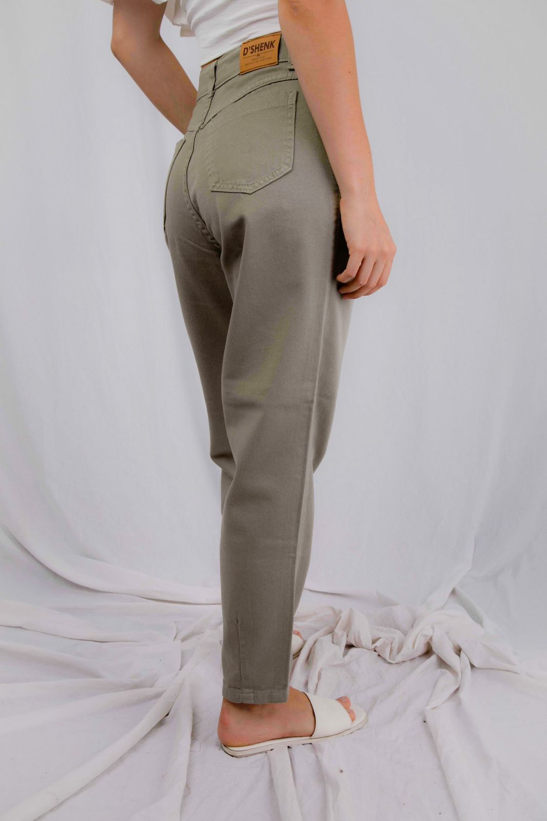 Ripley - DENIM JEAN MUJER D'SHENK SLOUCHY JEANS VERDE OLIVO