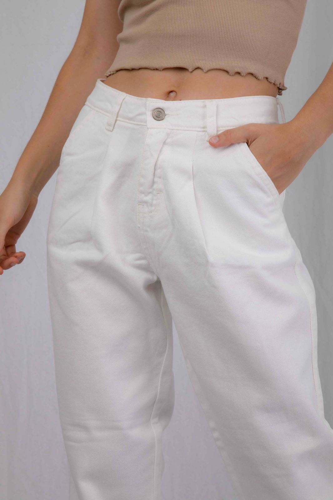 Ripley - DENIM JEAN MUJER D'SHENK SLOUCHY JEANS MARFIL