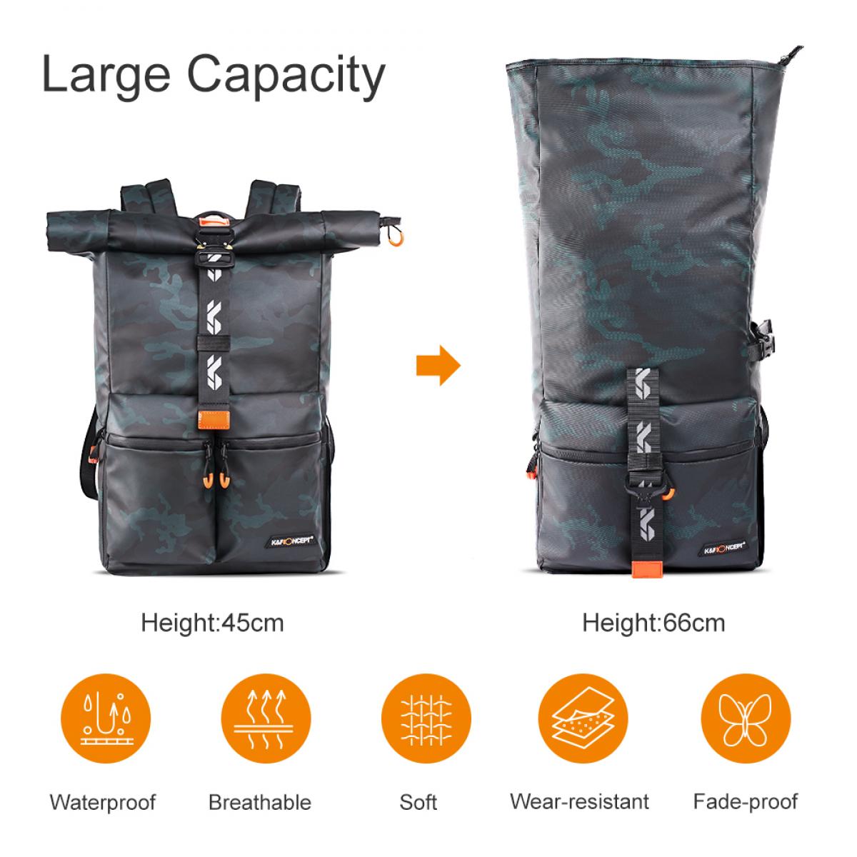 Ripley - MOCHILA PARA CAMARA FOTOGRAFICA KYF CONCEPT KF13.096V1